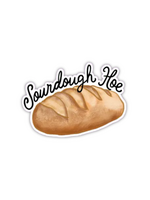 Shadows Of Sunshine Sourdough Hoe Sticker