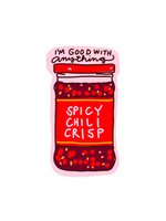La Familia Green Spicy Chili Crisp Sticker