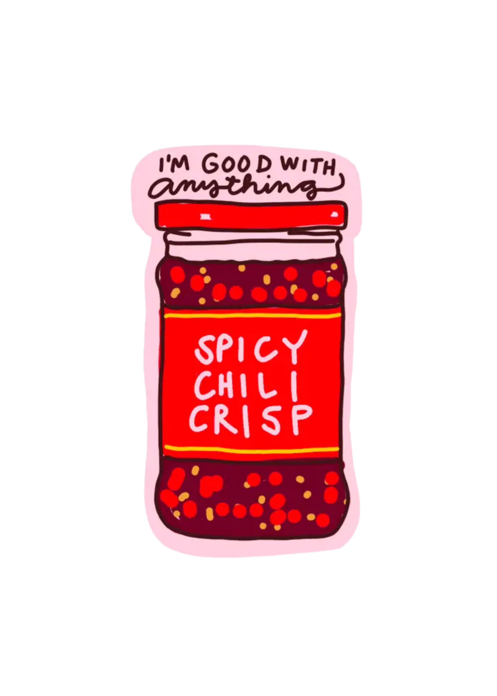 La Familia Green Spicy Chili Crisp Sticker