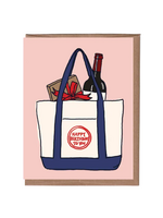La Familia Green Birthday Card - Trader Joe's Tote