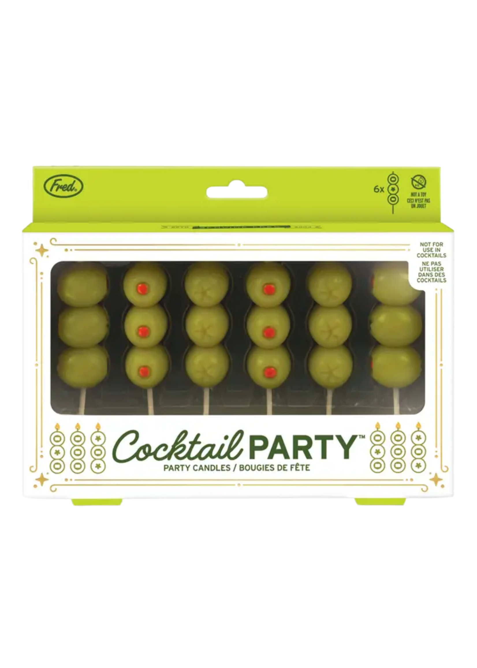 Fred and Friends Olive Candles