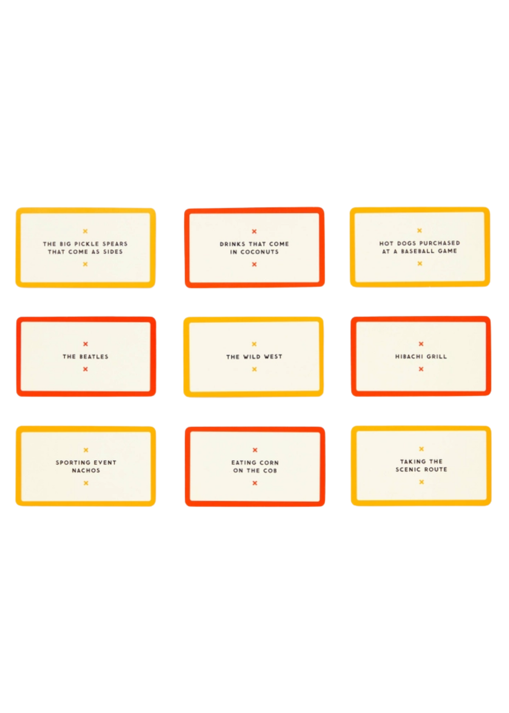 Chronicle Books Overrated / Underrated Game