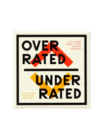 Chronicle Books Overrated / Underrated Game