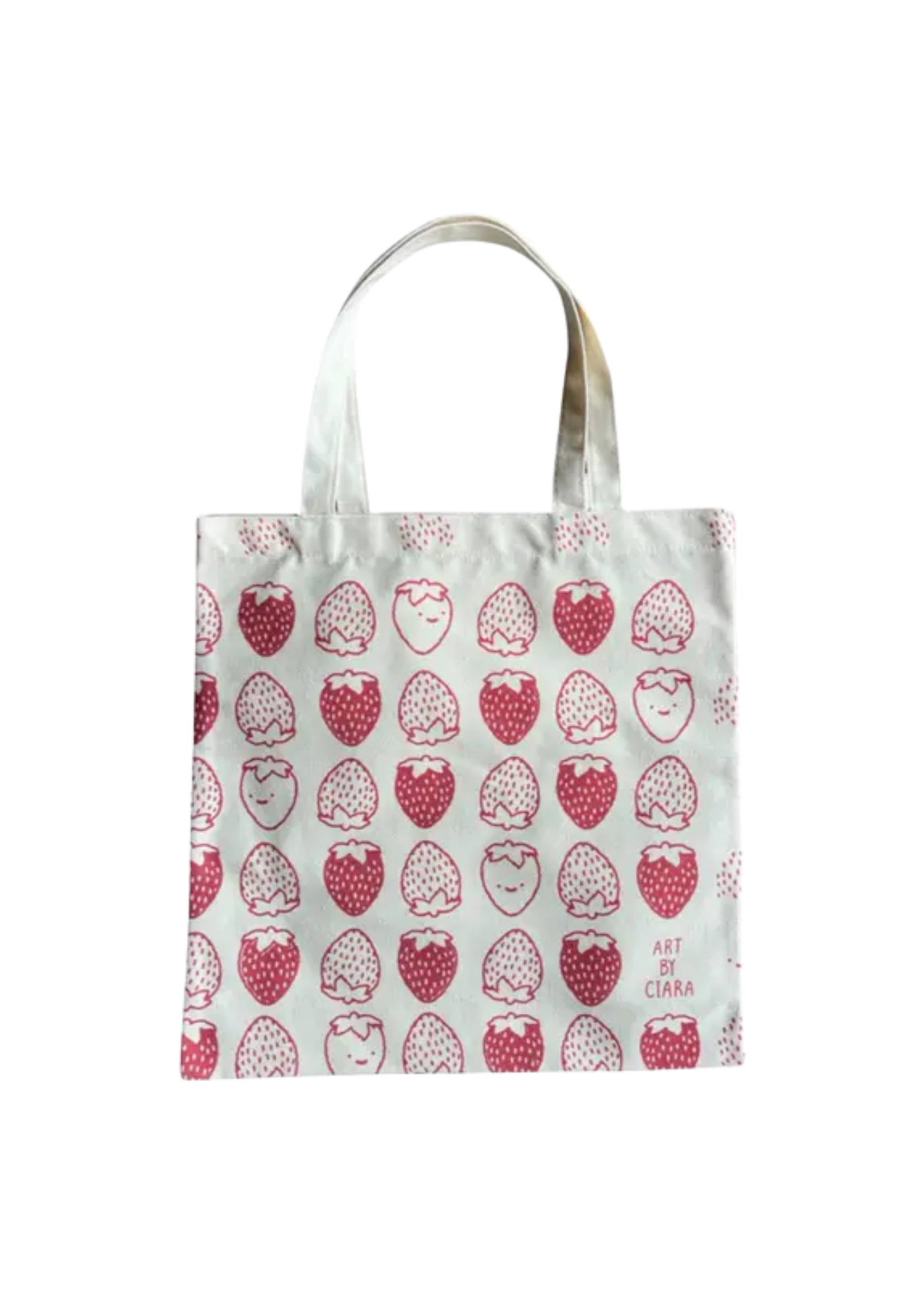 Art By Ciara Strawberries Tote