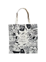 Art By Ciara Here for the Snacks Tote