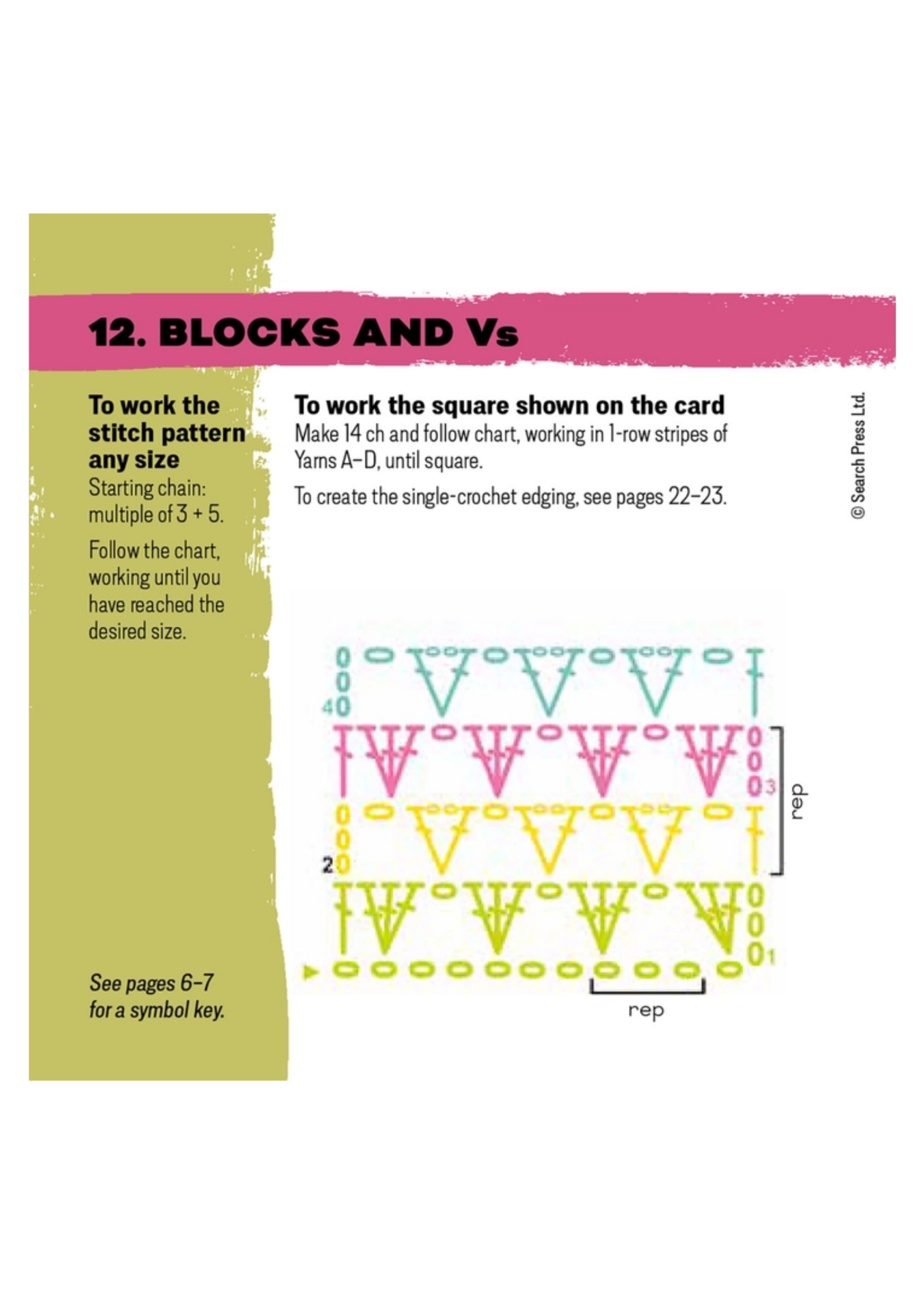 Penguin Random House Granny Square Stitches Card Deck