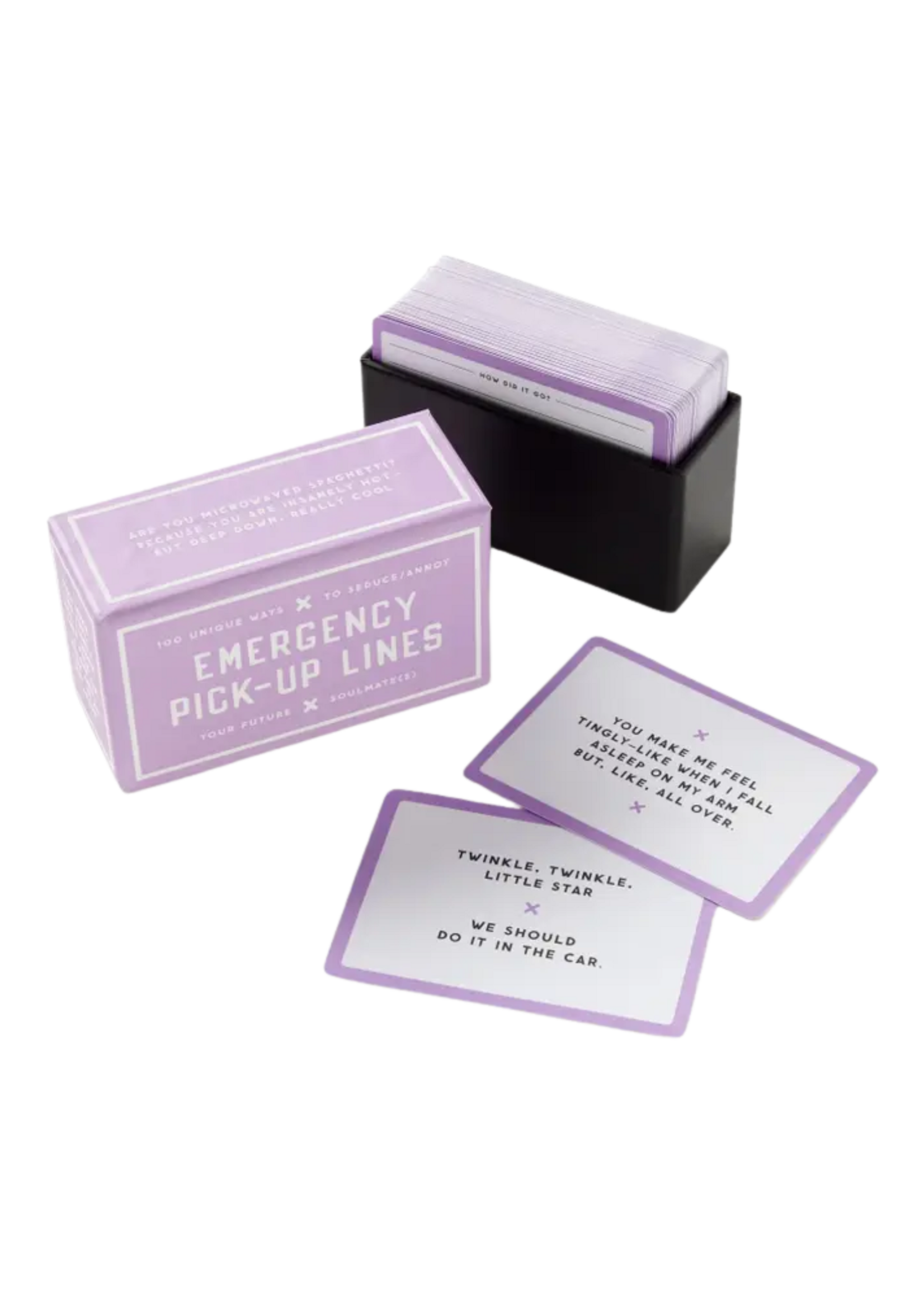 Chronicle Books Emergency Pick-Up Lines Card Set