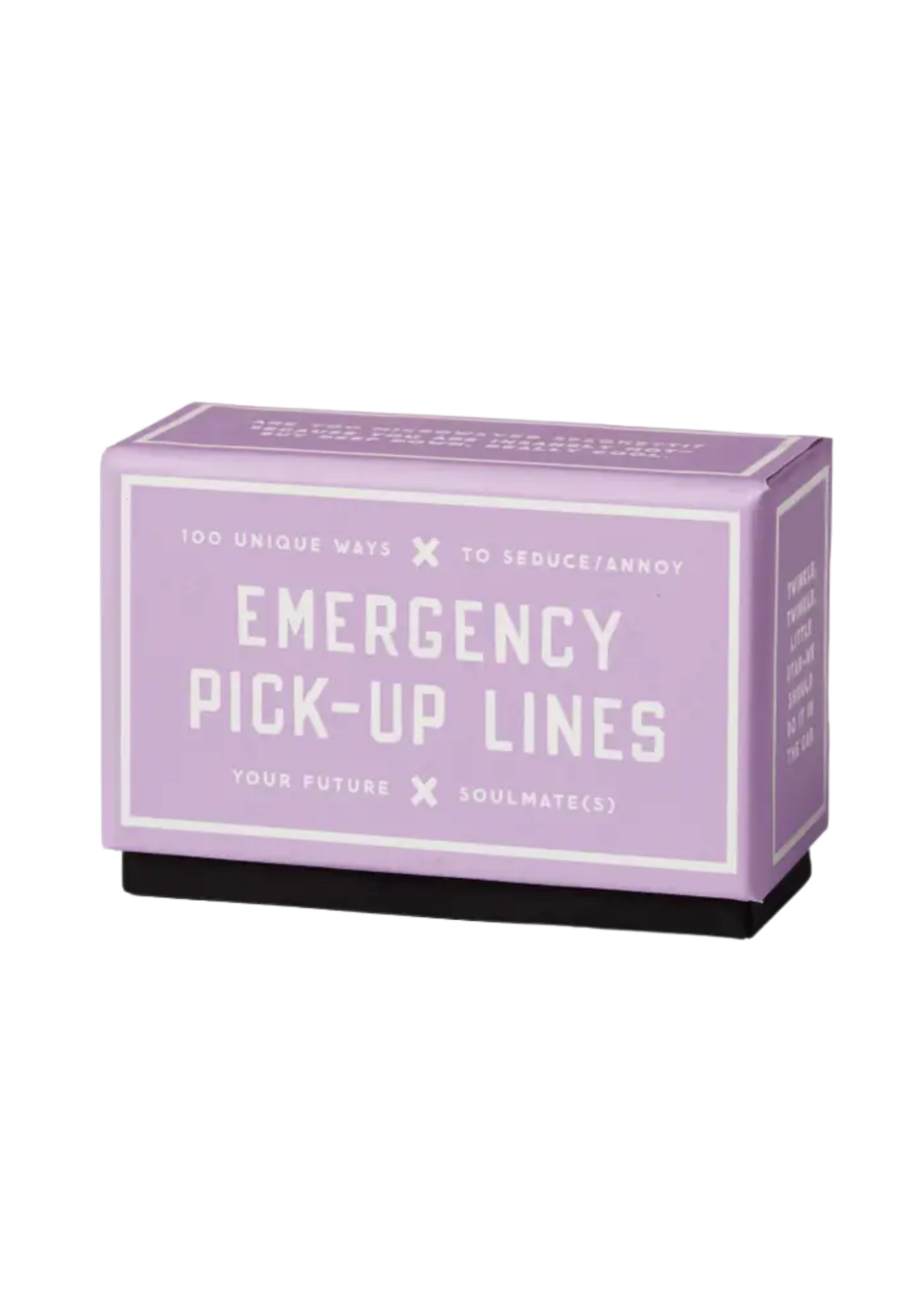 Chronicle Books Emergency Pick-Up Lines Card Set