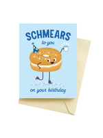 Seltzer Birthday Card - Schmears To You