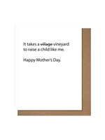 Pretty Alright Goods Mother's Day Card - It Takes A Vineyard