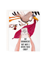 Liyana Studio Mother's Day Card - No Grandkid Stork