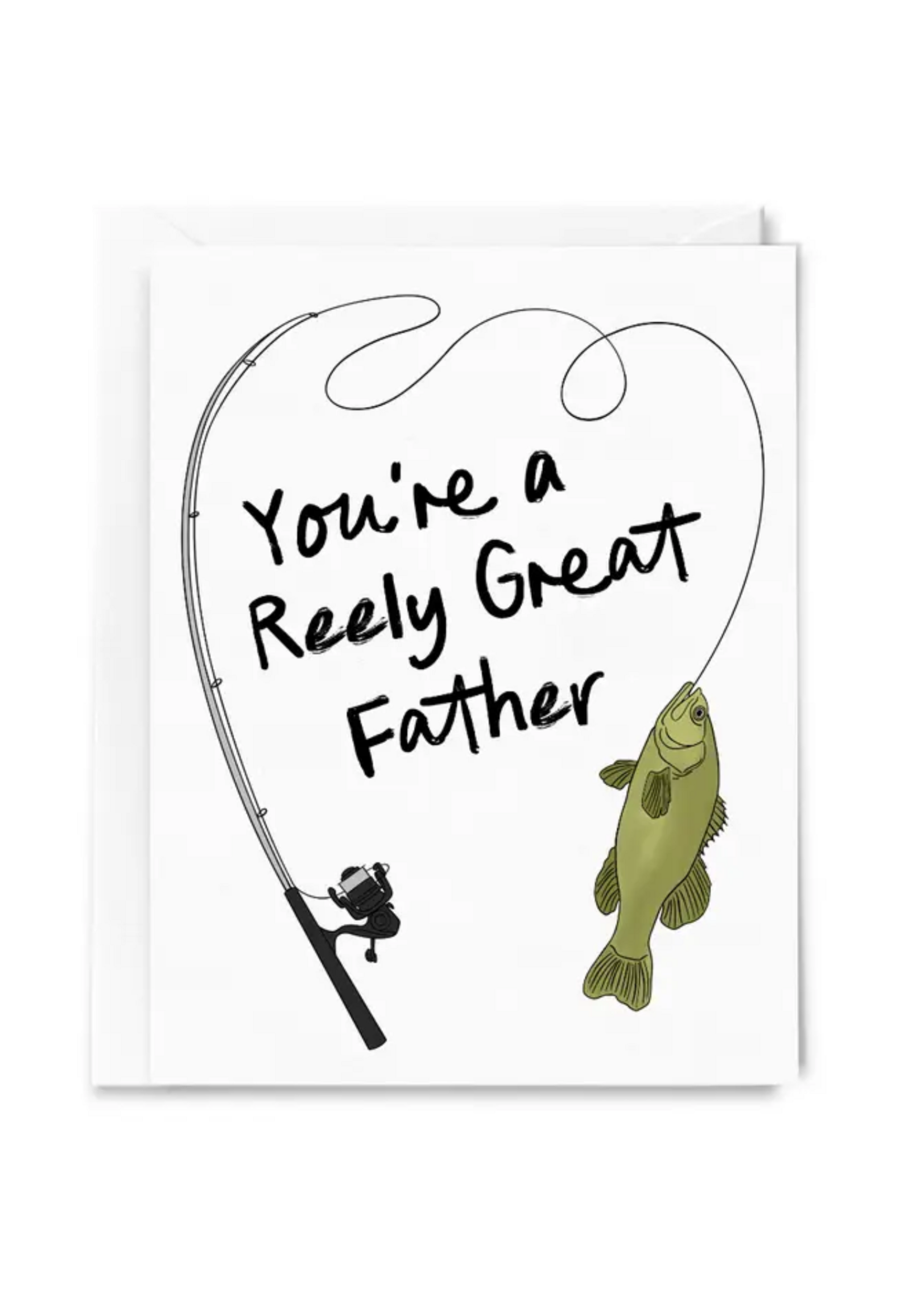 Sammy Gorin Father's Day Card - Reely Great
