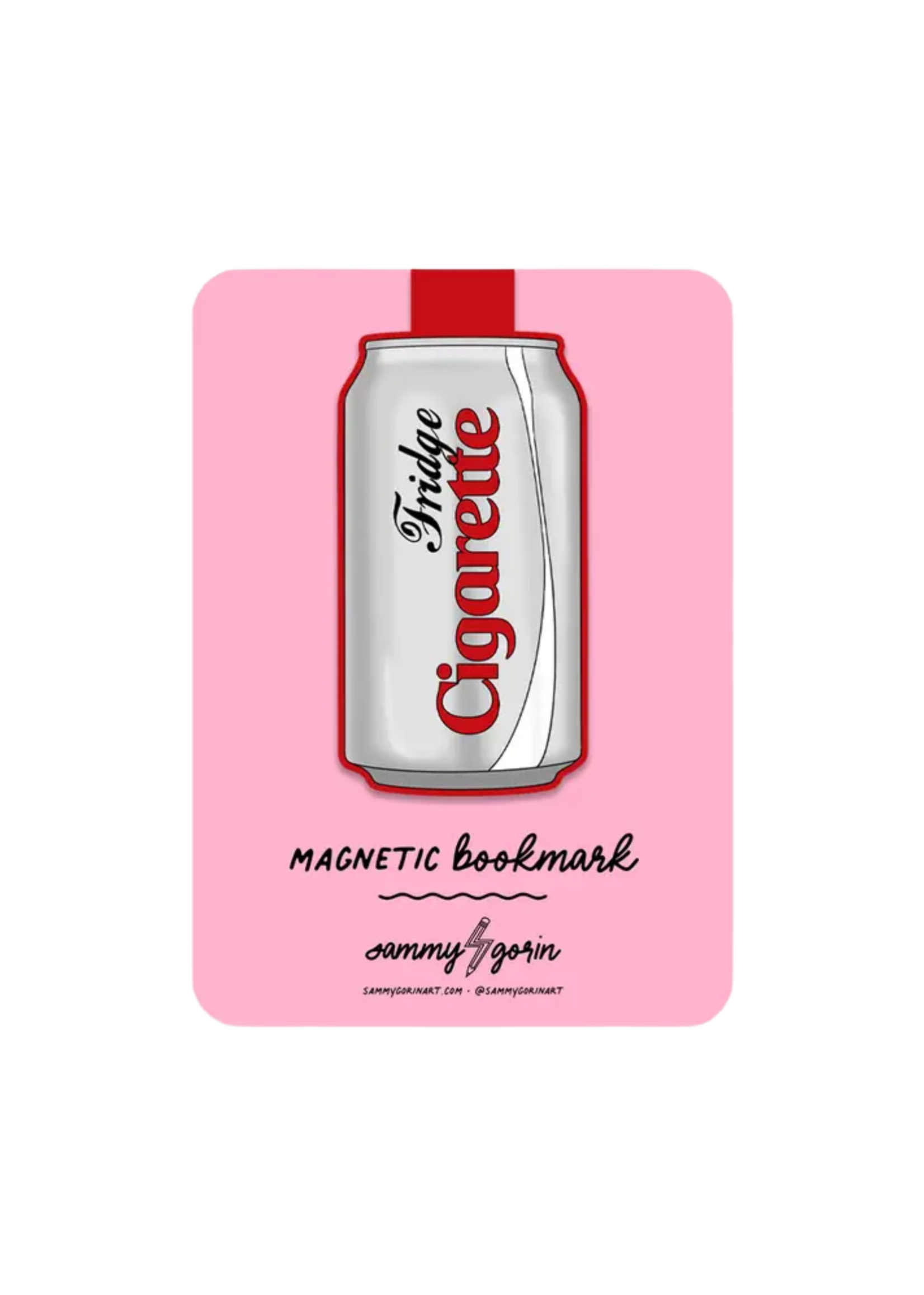 Sammy Gorin Fridge Cigarette Magnetic Bookmark