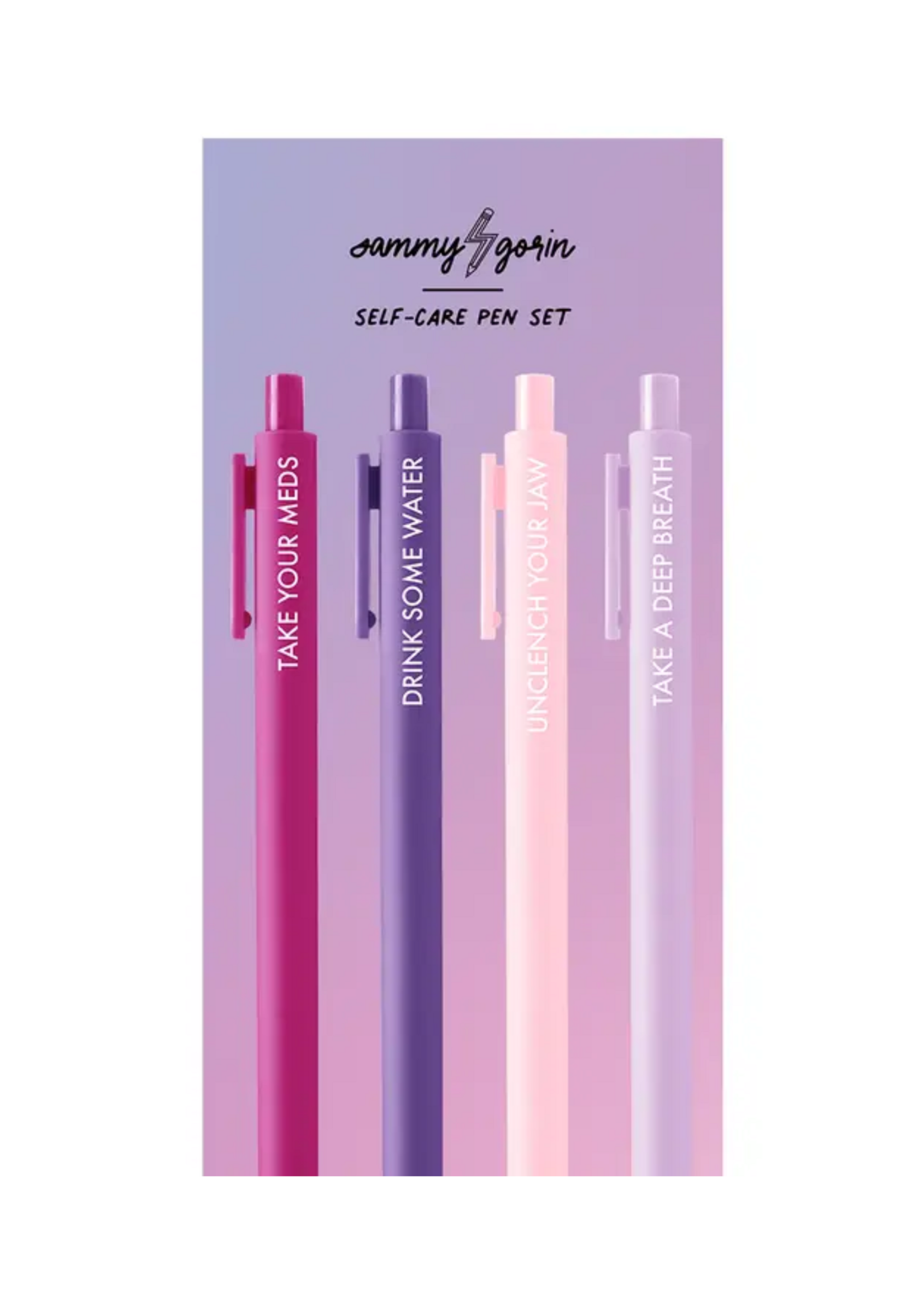 Sammy Gorin Self Care Pen Set