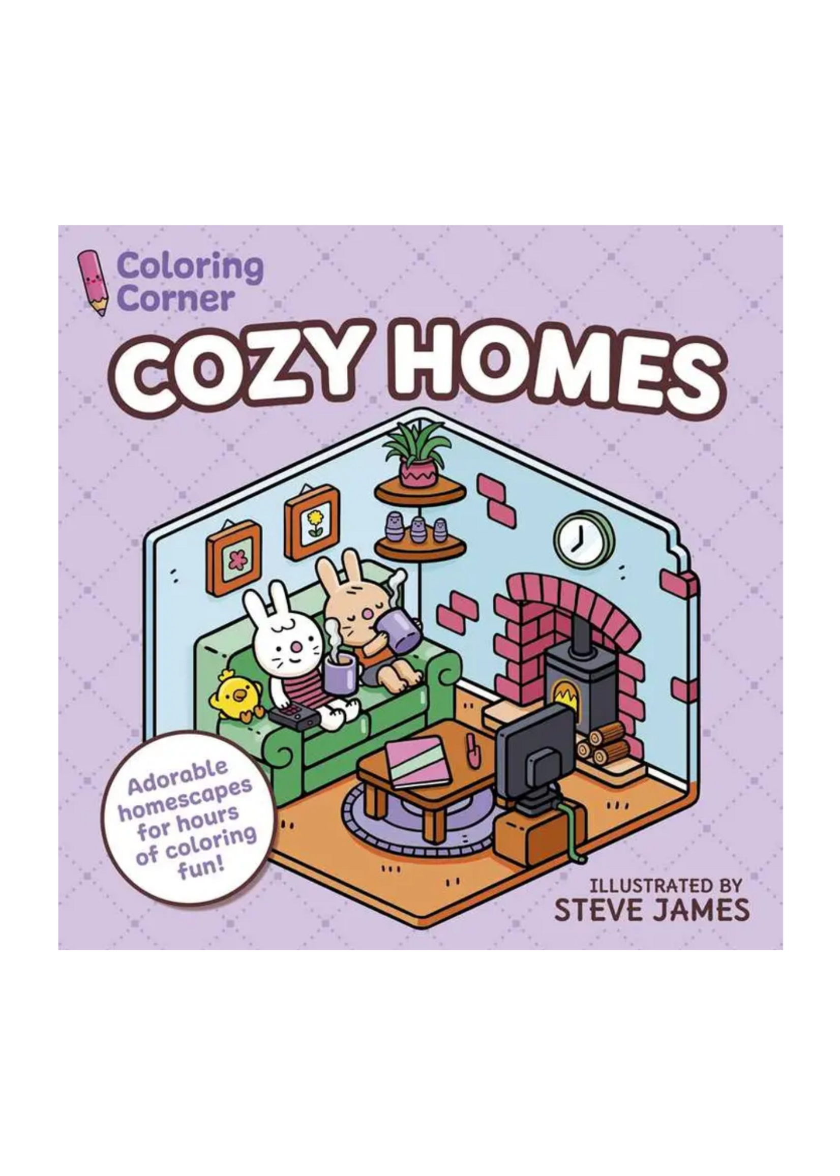 Simon & Schuster / Andrews McMeel Cozy Homes Coloring Book