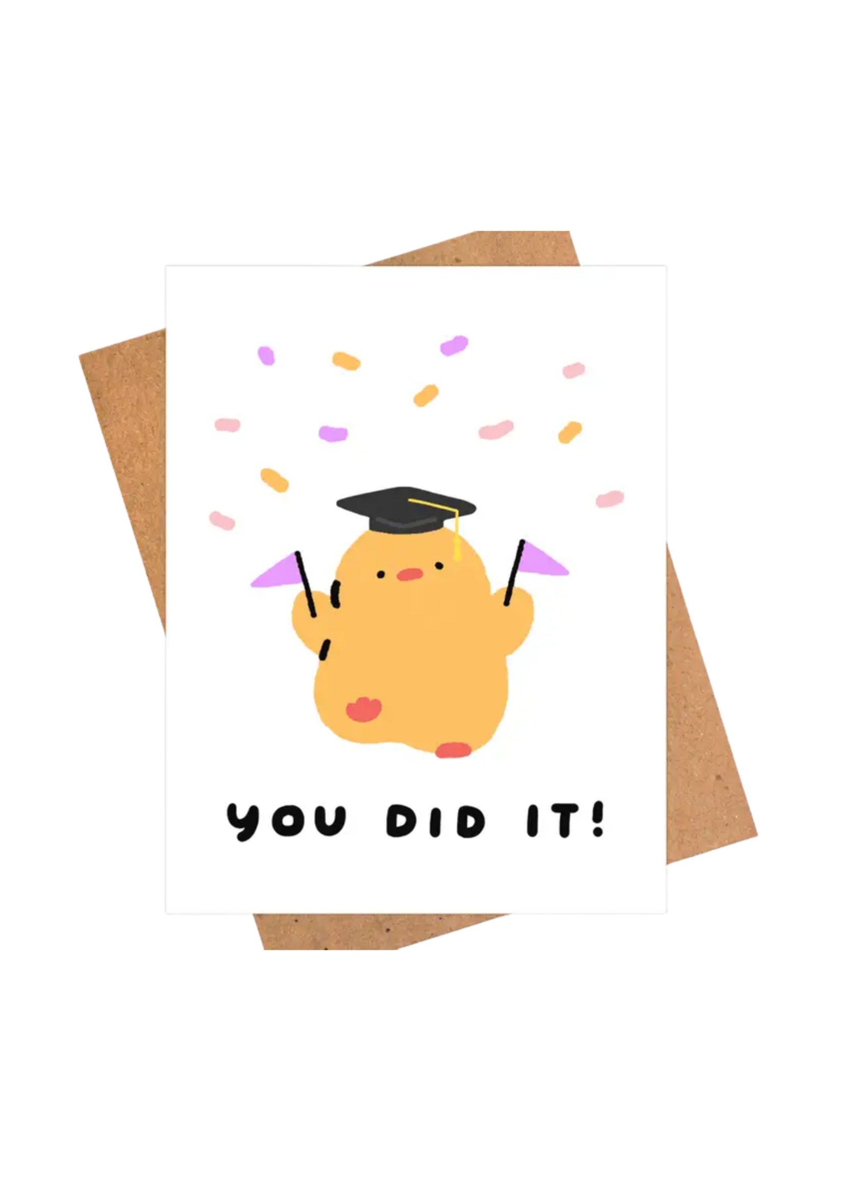 iej studio Graduation Card - You Did It!