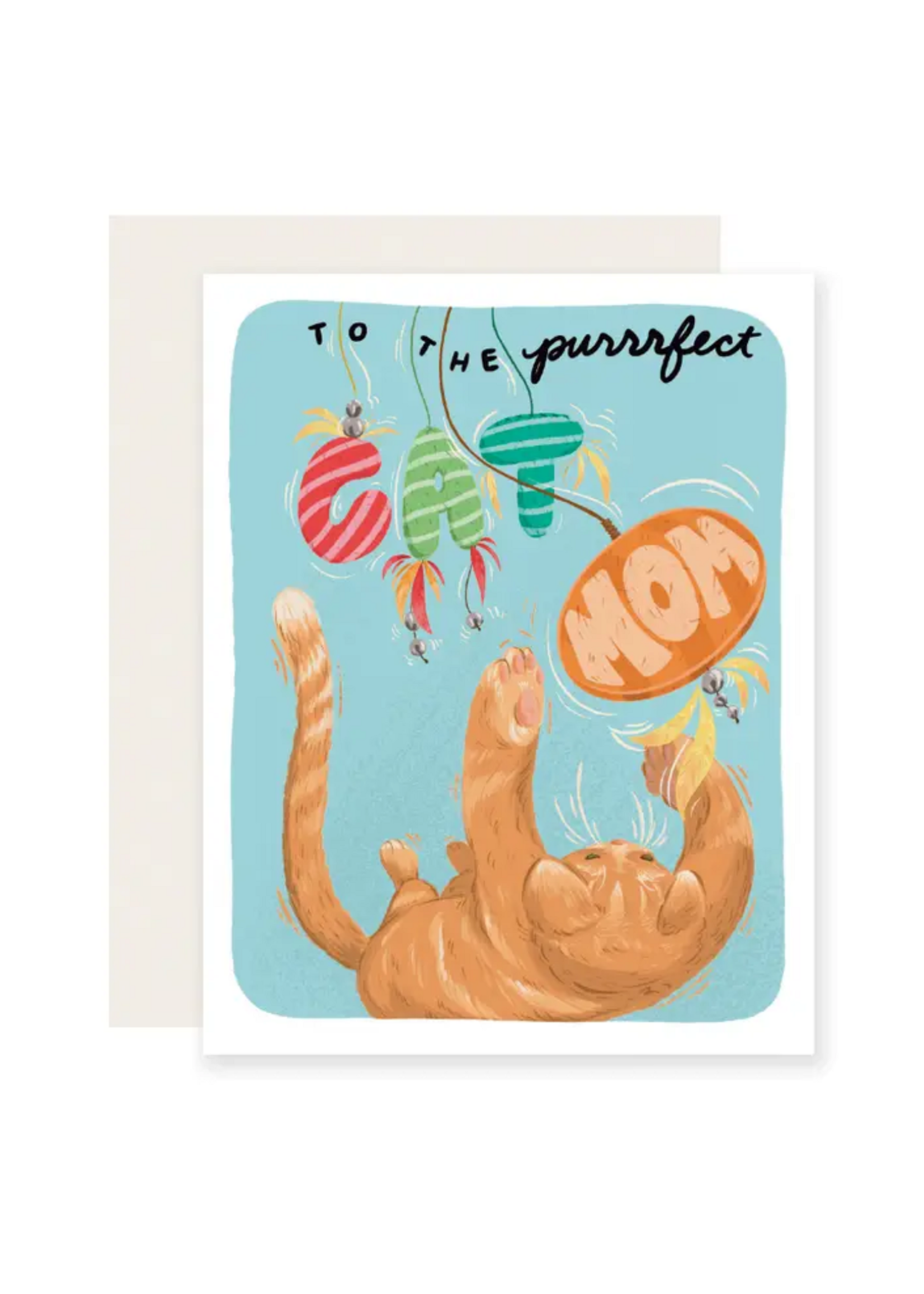 Slightly Stationery Mother's Day Card - Purrfect Cat Mom