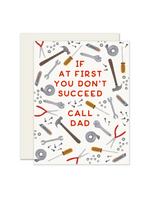 Slightly Stationery Father's Day Card - Call Dad