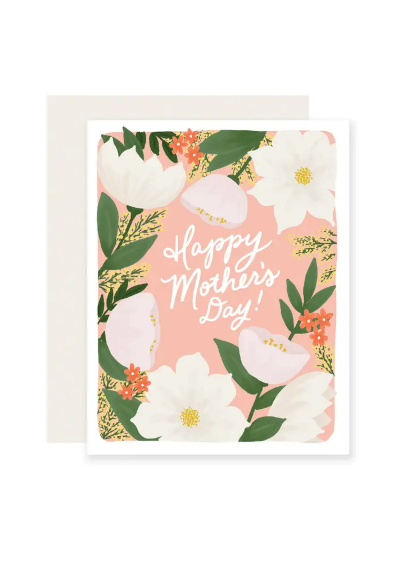 Slightly Stationery Mother's Day Card - Big Blooms
