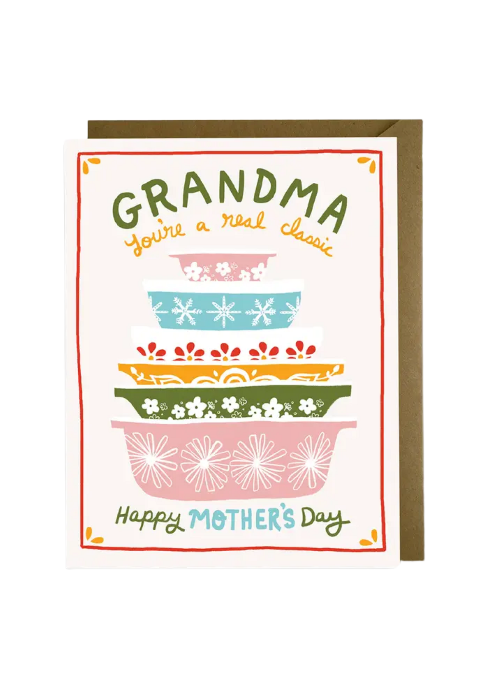 Kat French Design Mother's Day Card - Grandma Real Classic