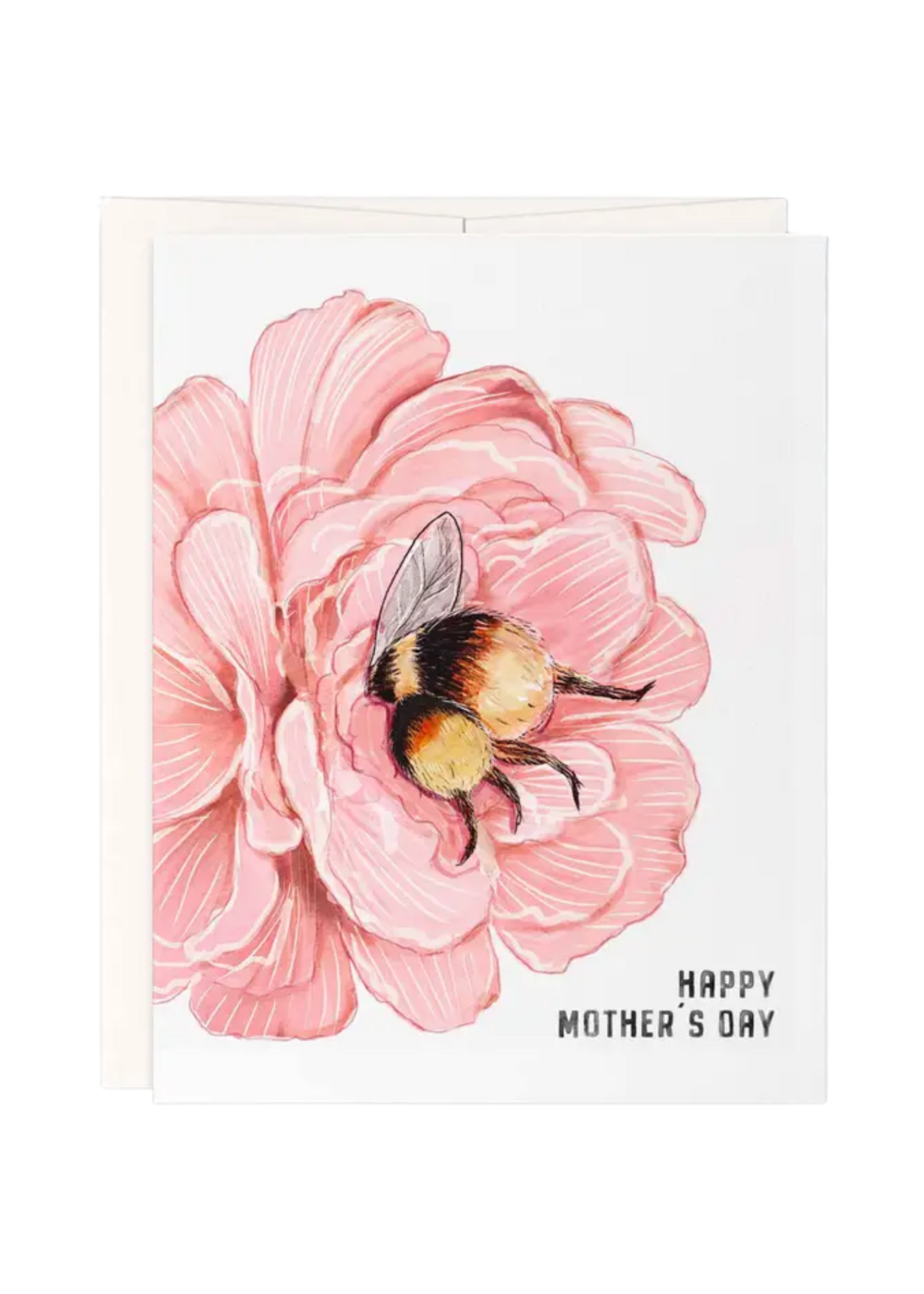 Liyana Studio Mother's Day Card - Bee Flower