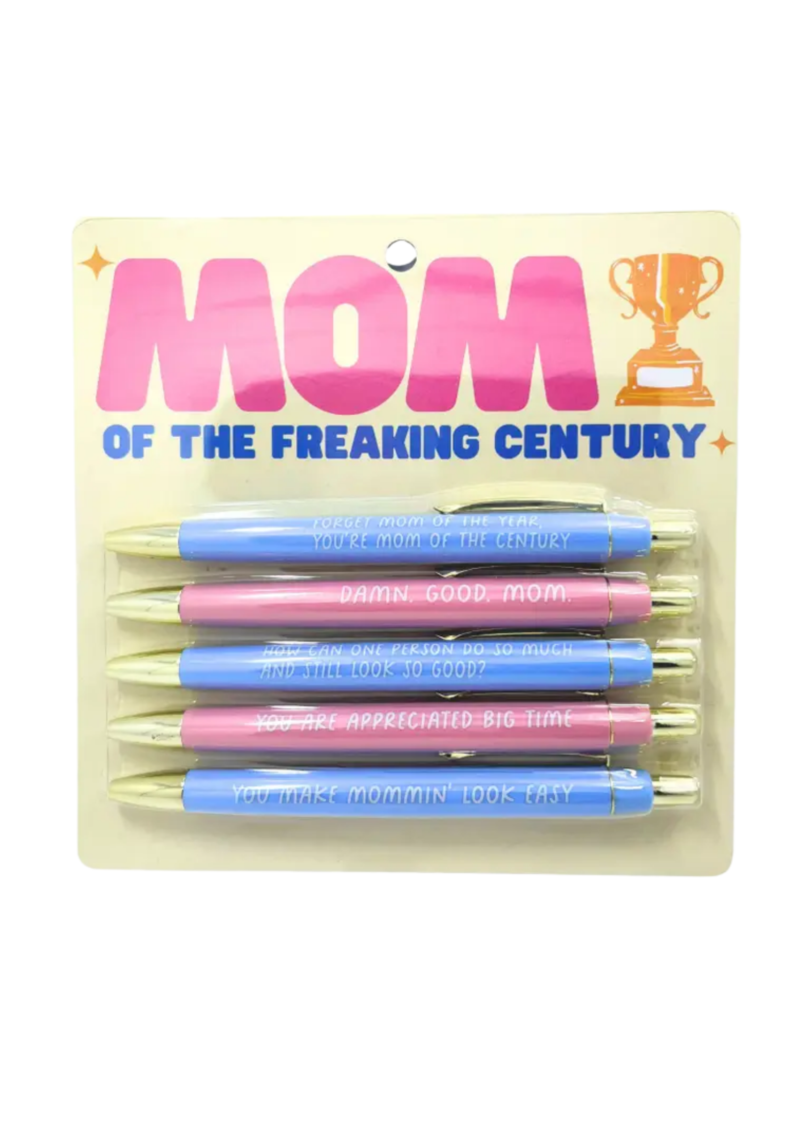 Fun Club Mom of the Freaking Century Pen Set