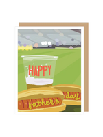 Apartment 2 Cards Father's Day Card - Baseball Stadium