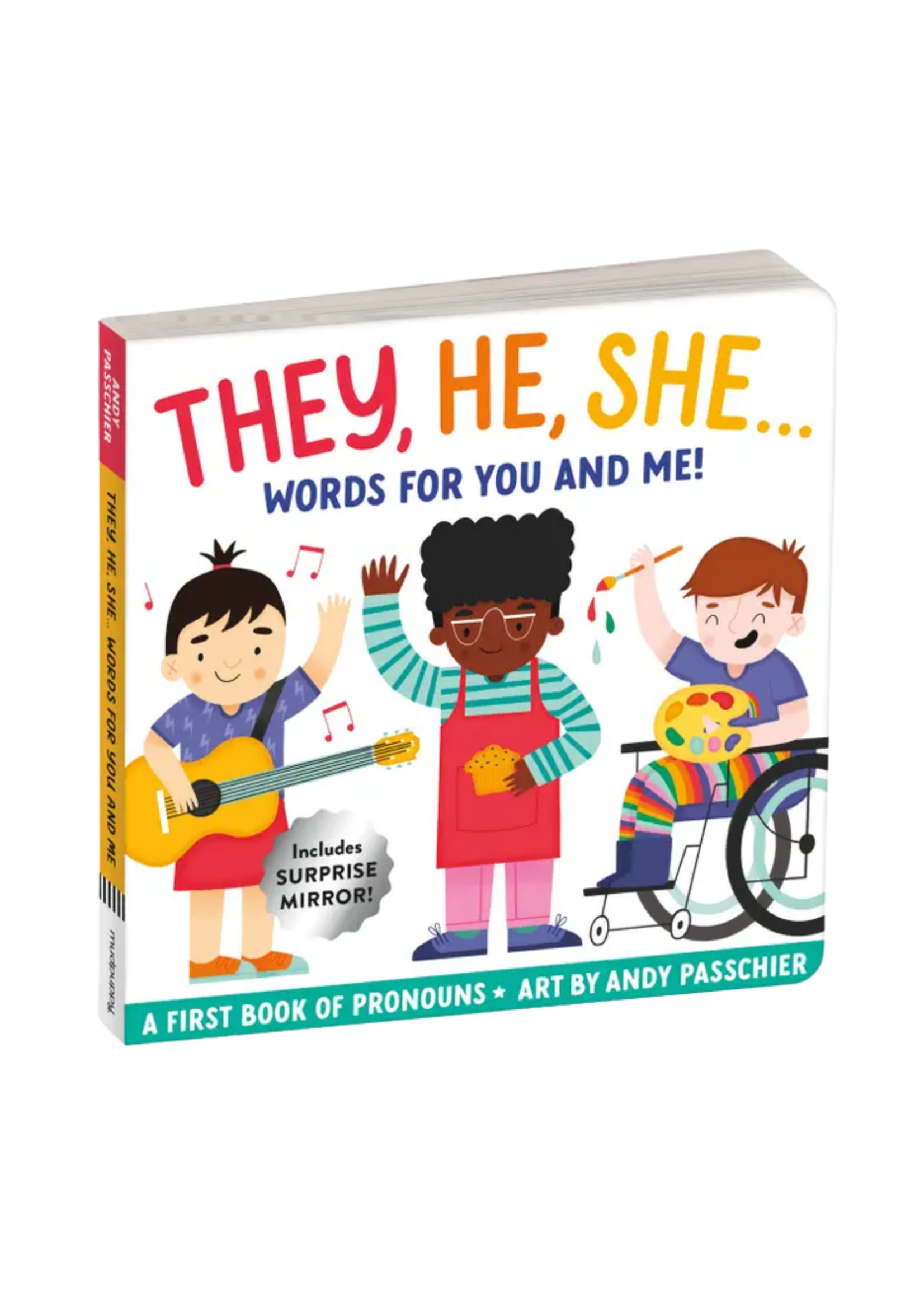 Chronicle Books They, He, She: Words For You and Me Board Book