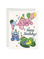 Red Cap Cards Birthday Card - Birthday Animals