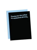 That's So Andrew Parent Card - Thanks For The ADHD