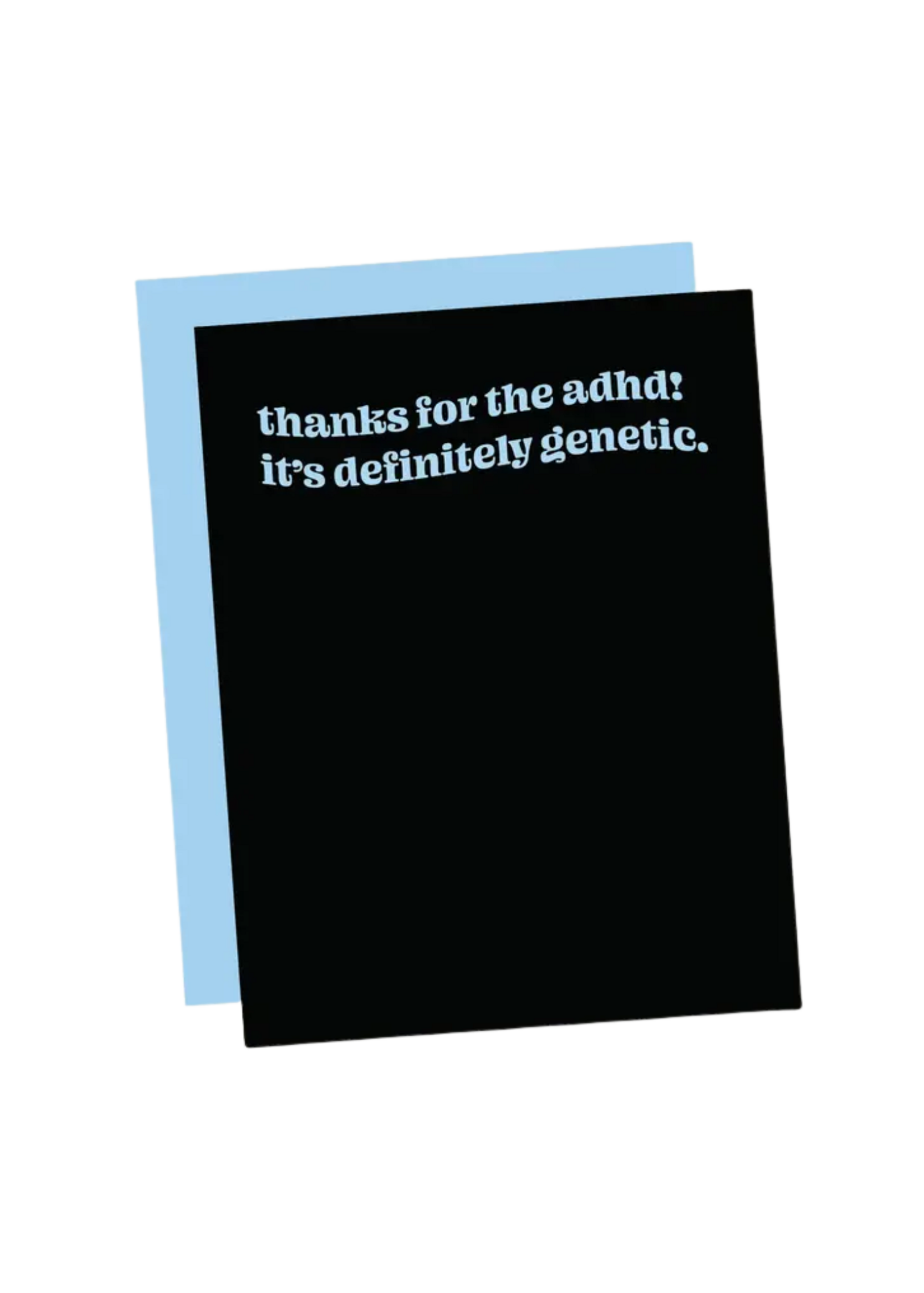 That's So Andrew Parent Card - Thanks For The ADHD
