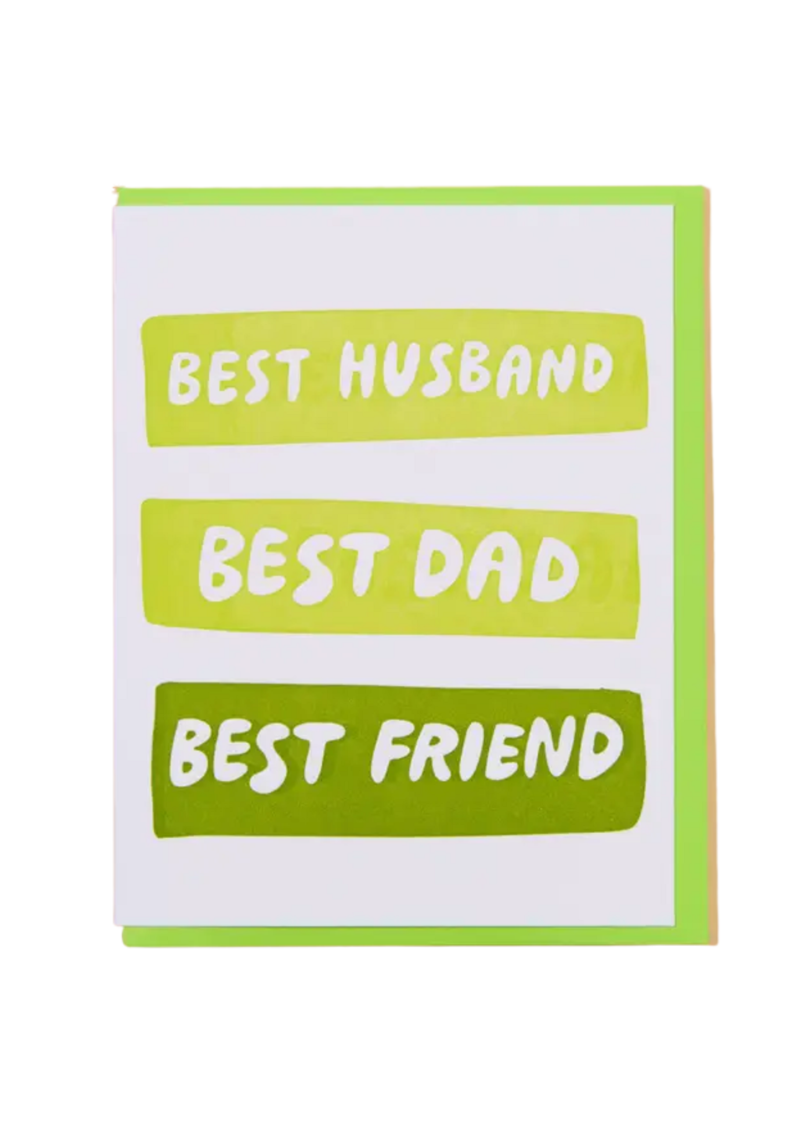 And Here We Are Father's Day Card - Best Husband, Dad, Friend