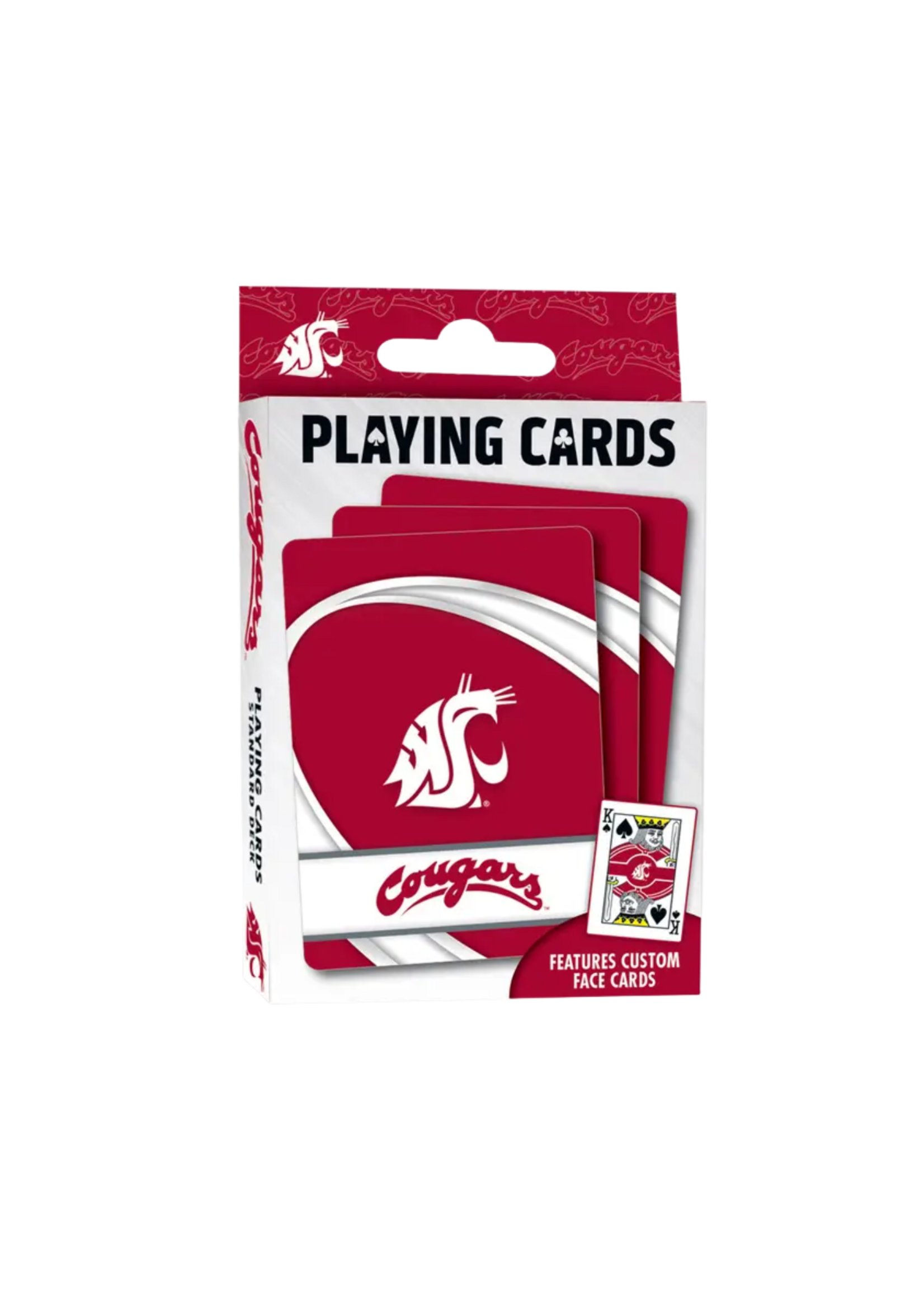 Masterpieces Puzzles Washington Cougars Playing Cards