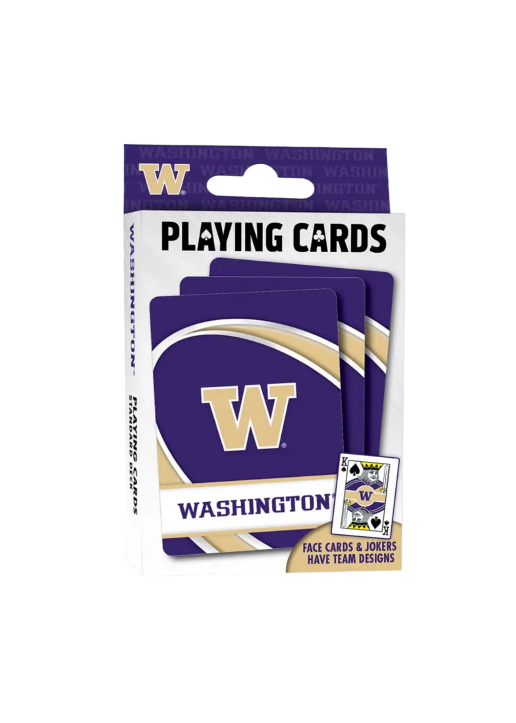 Masterpieces Puzzles Washington Huskies Playing Cards