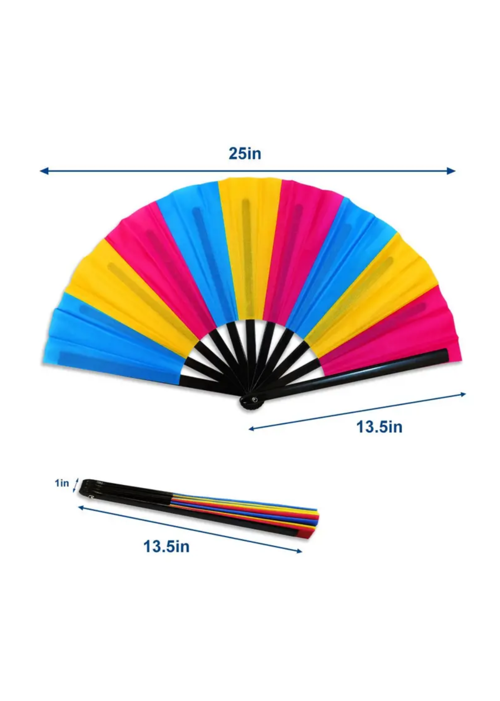 Flags Importer Pansexual X-Large Hand Fan