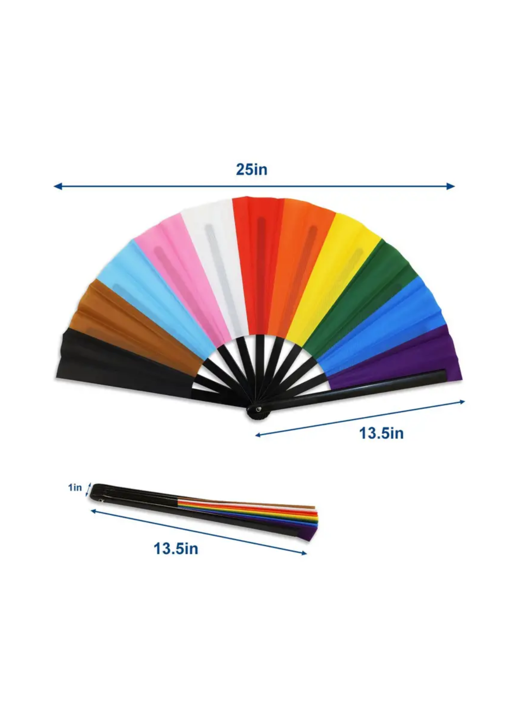 Flags Importer Progress Pride X-Large Hand Fan