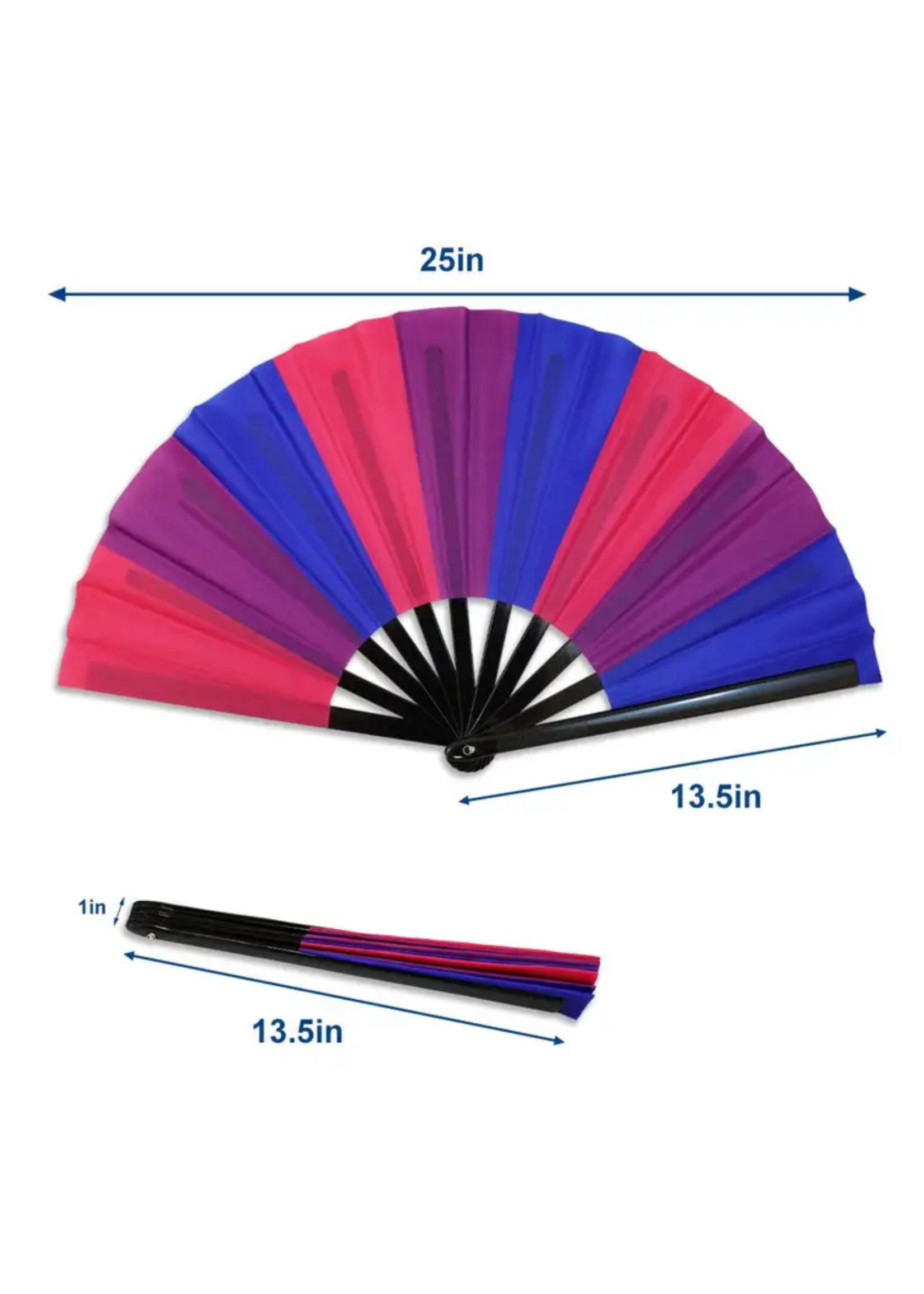 Flags Importer Bisexual X-Large Hand Fan