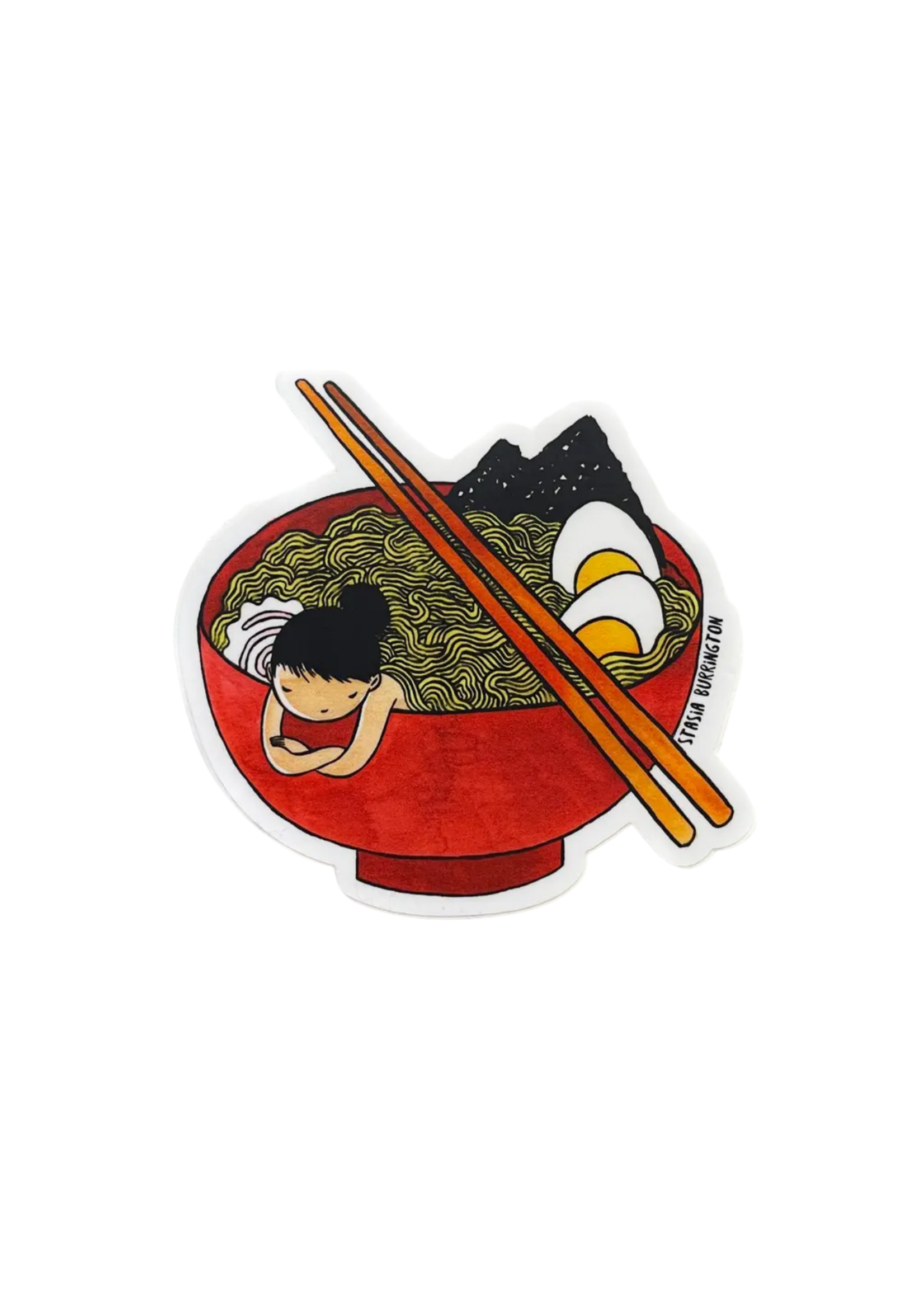 Stasia Burrington Ramen Bae Sticker
