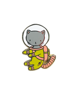 Stasia Burrington Space Kitty Enamel Pin