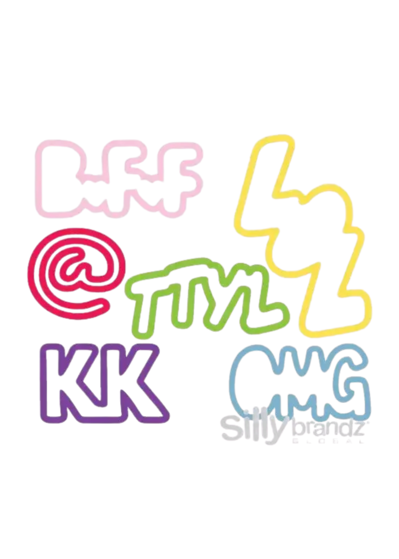 Sillybandz Chat Pack Silly Bandz