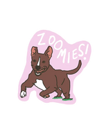 La Familia Green Zoomies Sticker
