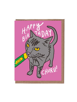 La Familia Green Birthday Card - Churu