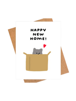 iej studio New Home Card - Happy New Home Cat