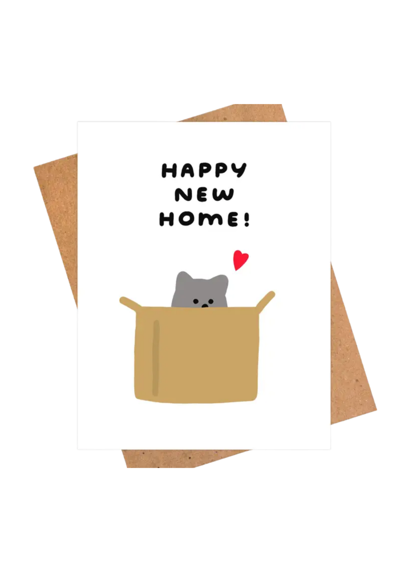 iej studio New Home Card - Happy New Home Cat