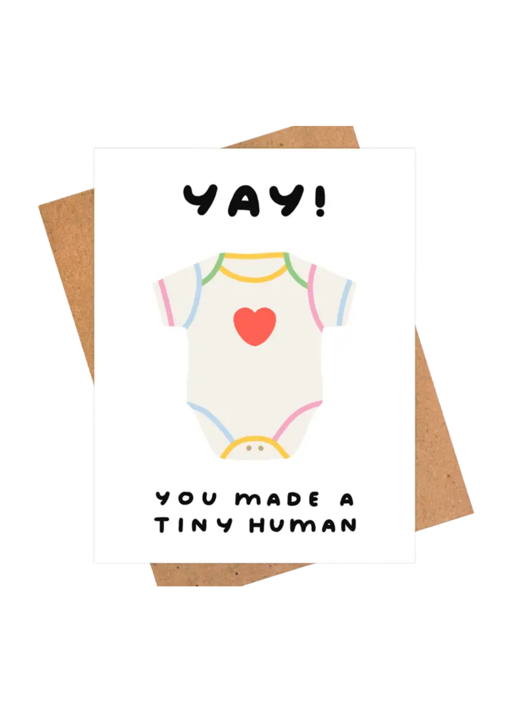 iej studio New Baby Card - You Made A Tiny Human