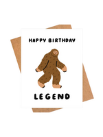 iej studio Birthday Card - Legend