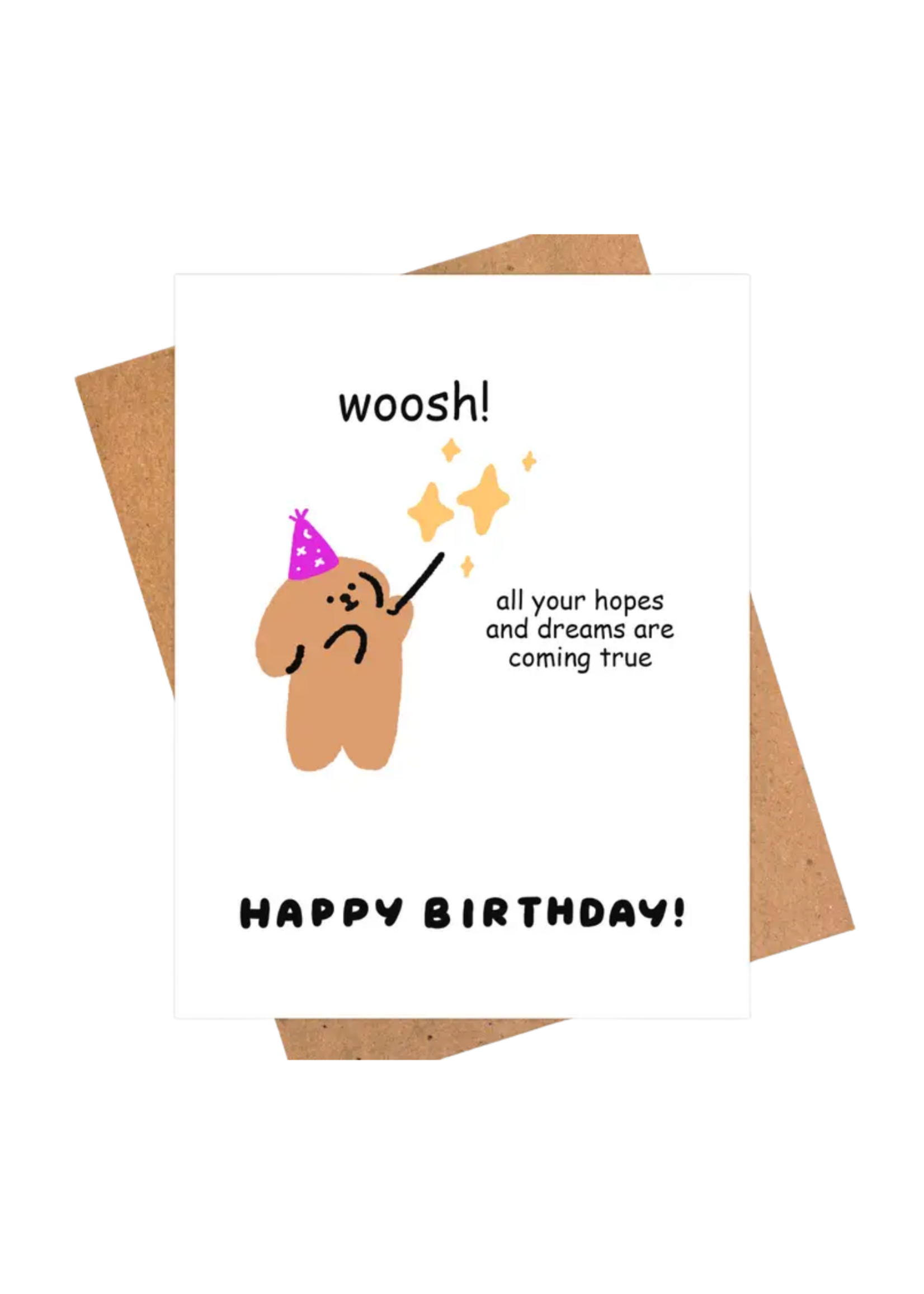 iej studio Birthday Card - Hopes And Dreams Are Coming True