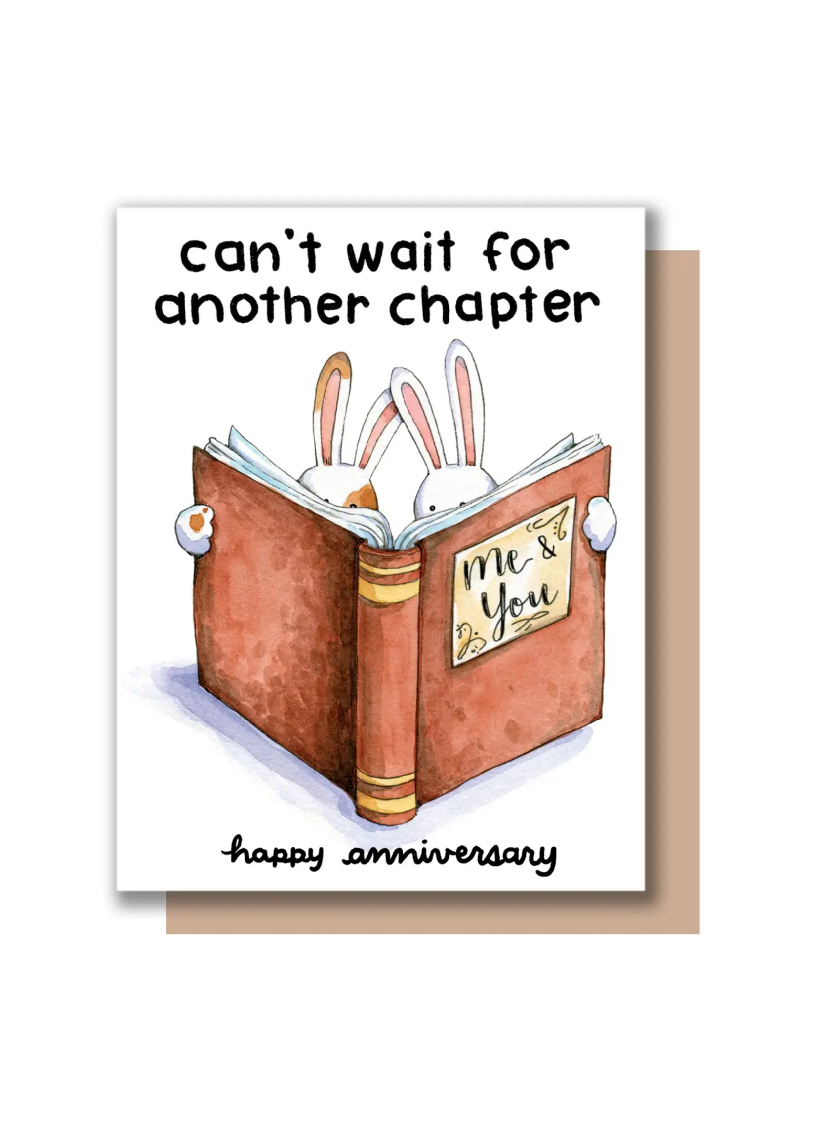 Paper Wilderness Anniversary Card - Another Chapter