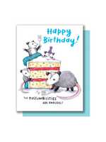 Paper Wilderness Birthday Card - Possumbilities Are Endless