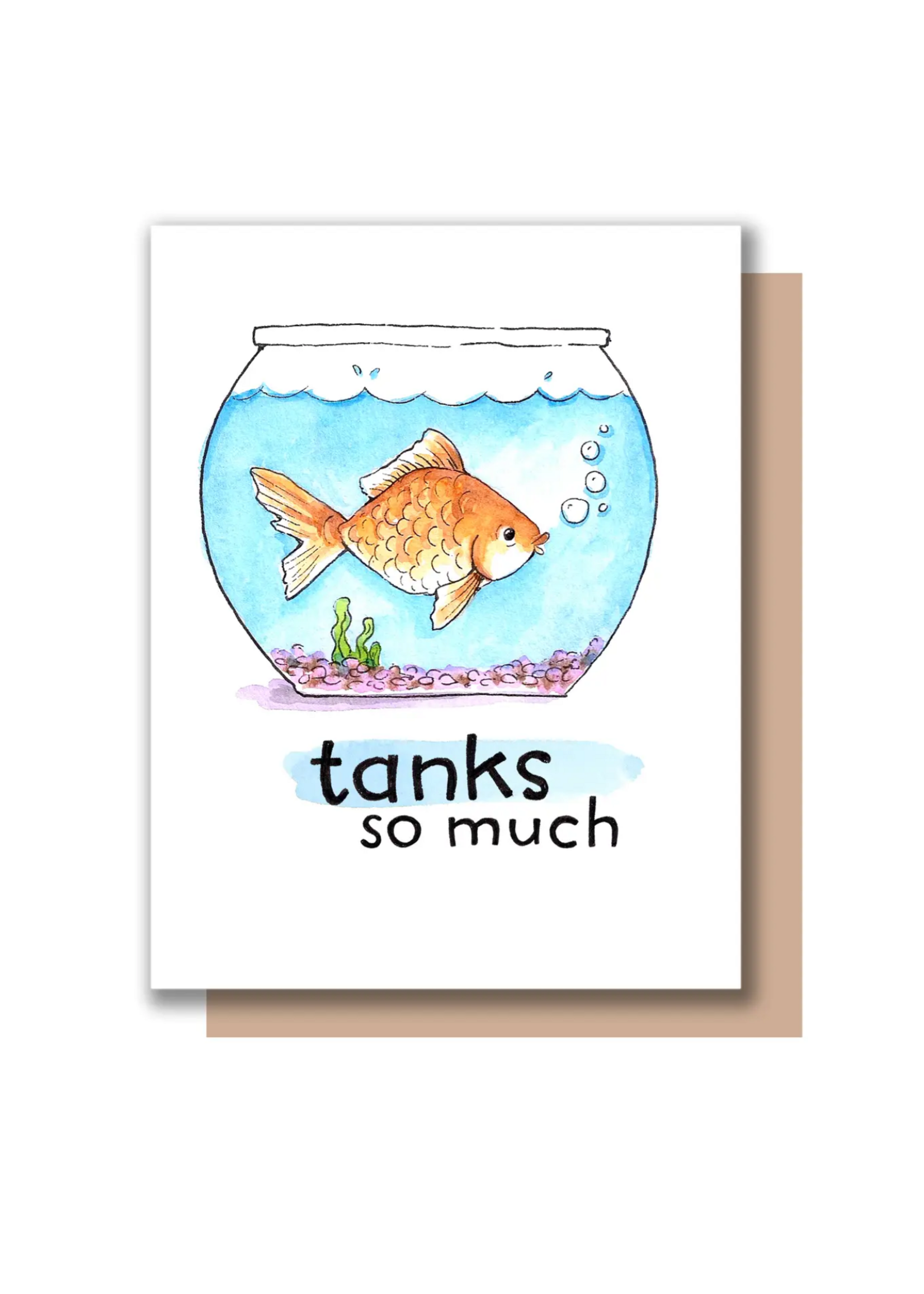 Paper Wilderness Thank You Card - Tanks So Much